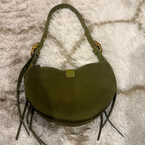 JW PEI GREEN SUEDE BAG - Picture 5 of 10